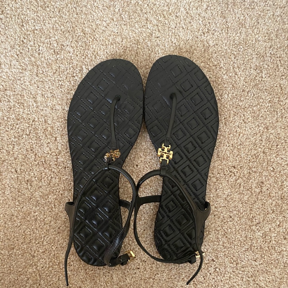 Tory Burch black sandals
